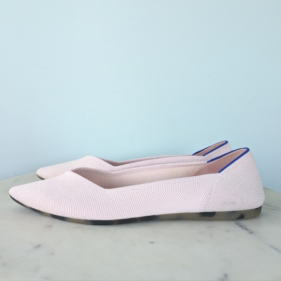 Rothy's The Point Blush With Tortoise Shell Sole - Picture 12 of 16